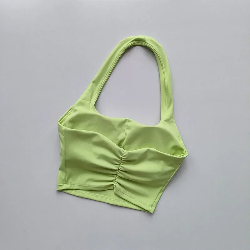 Fitness Bras/ Backless Crop Top