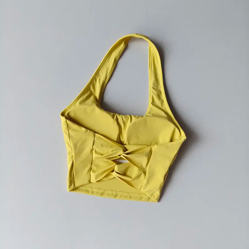 Fitness Bras/ Backless Crop Top