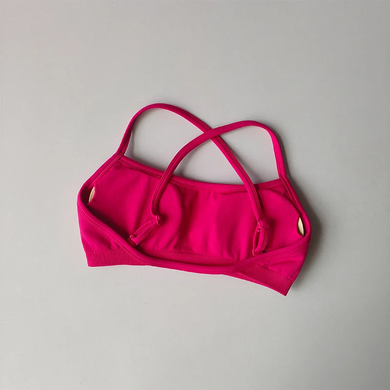 Gathering Shock-proof and Beautiful Back Seamless Sports Bras