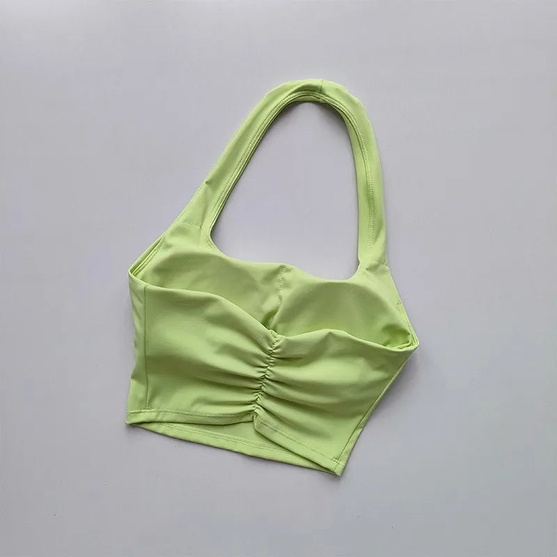 Fitness Bras/ Backless Crop Top