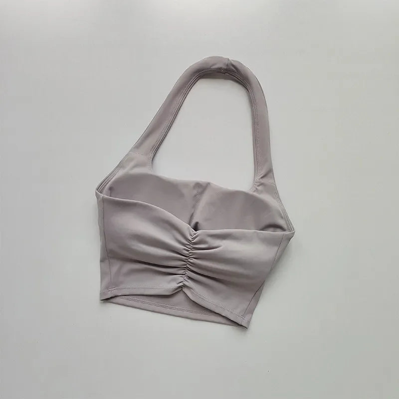 Fitness Bras/ Backless Crop Top