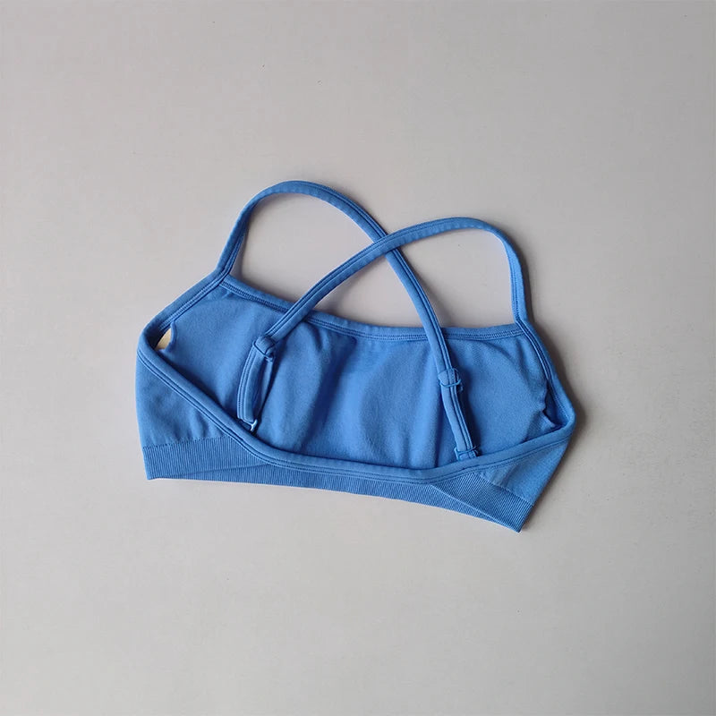 Gathering Shock-proof and Beautiful Back Seamless Sports Bras