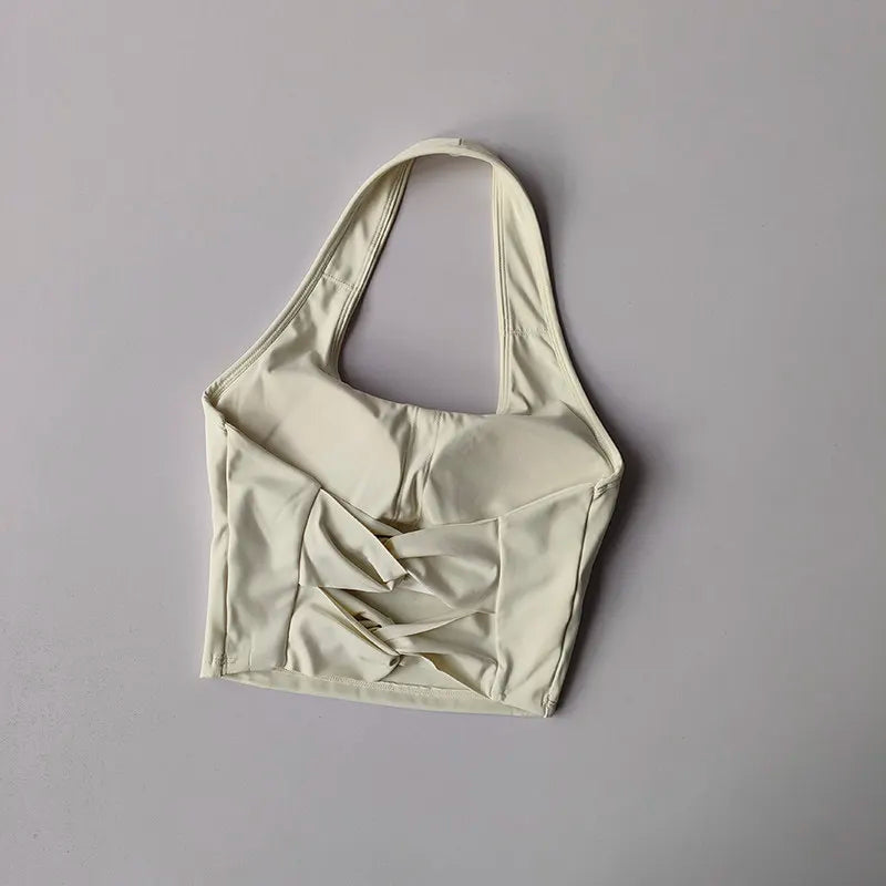 Fitness Bras/ Backless Crop Top