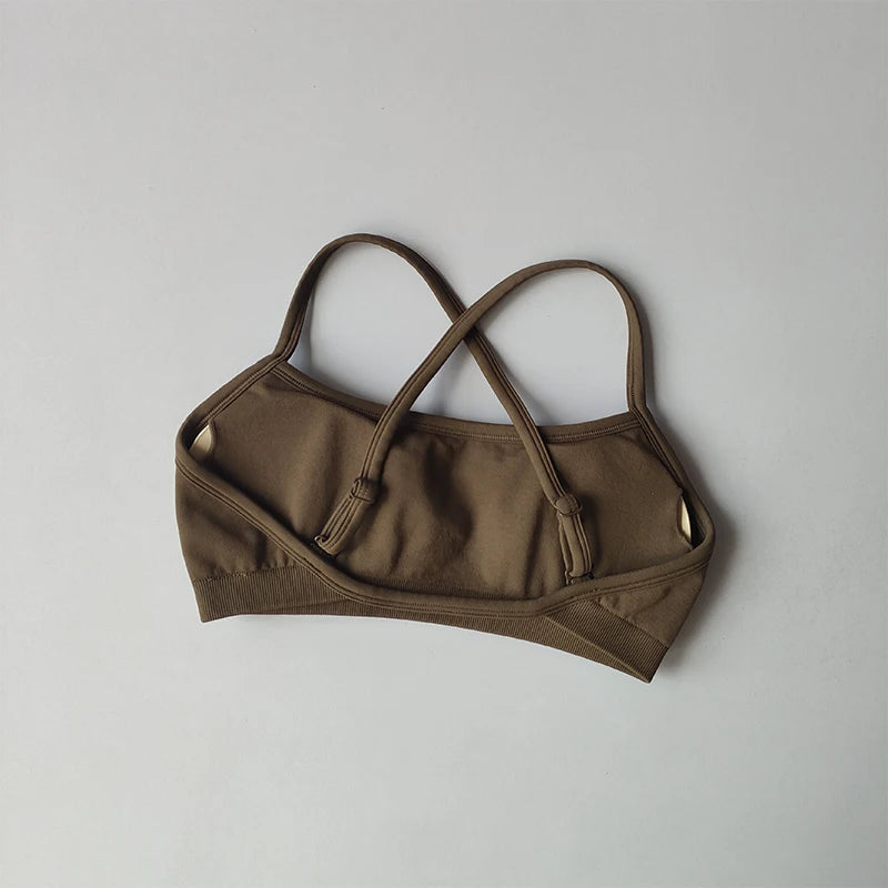 Gathering Shock-proof and Beautiful Back Seamless Sports Bras