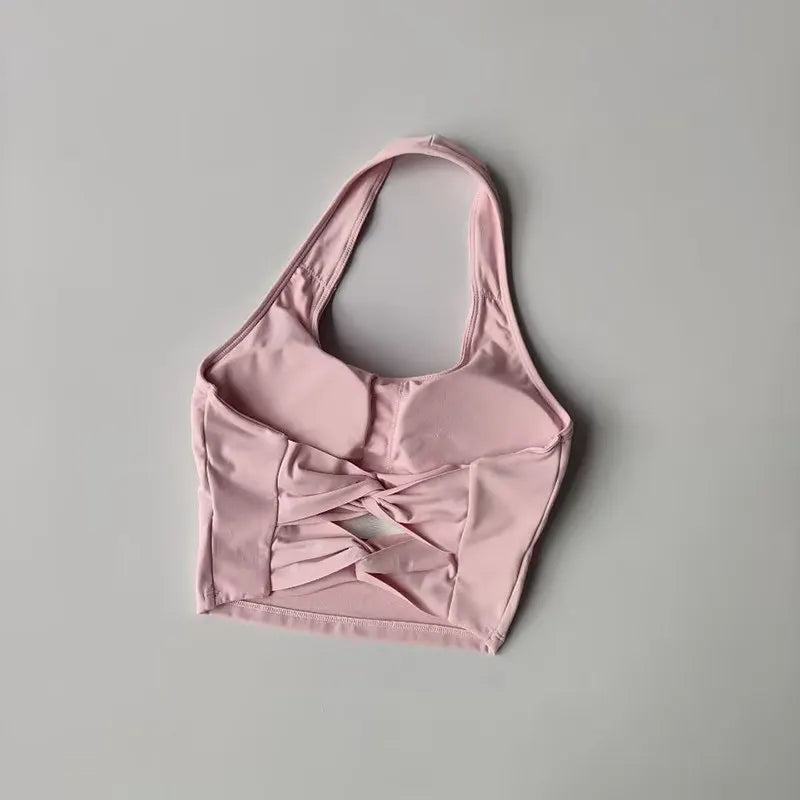 Fitness Bras/ Backless Crop Top